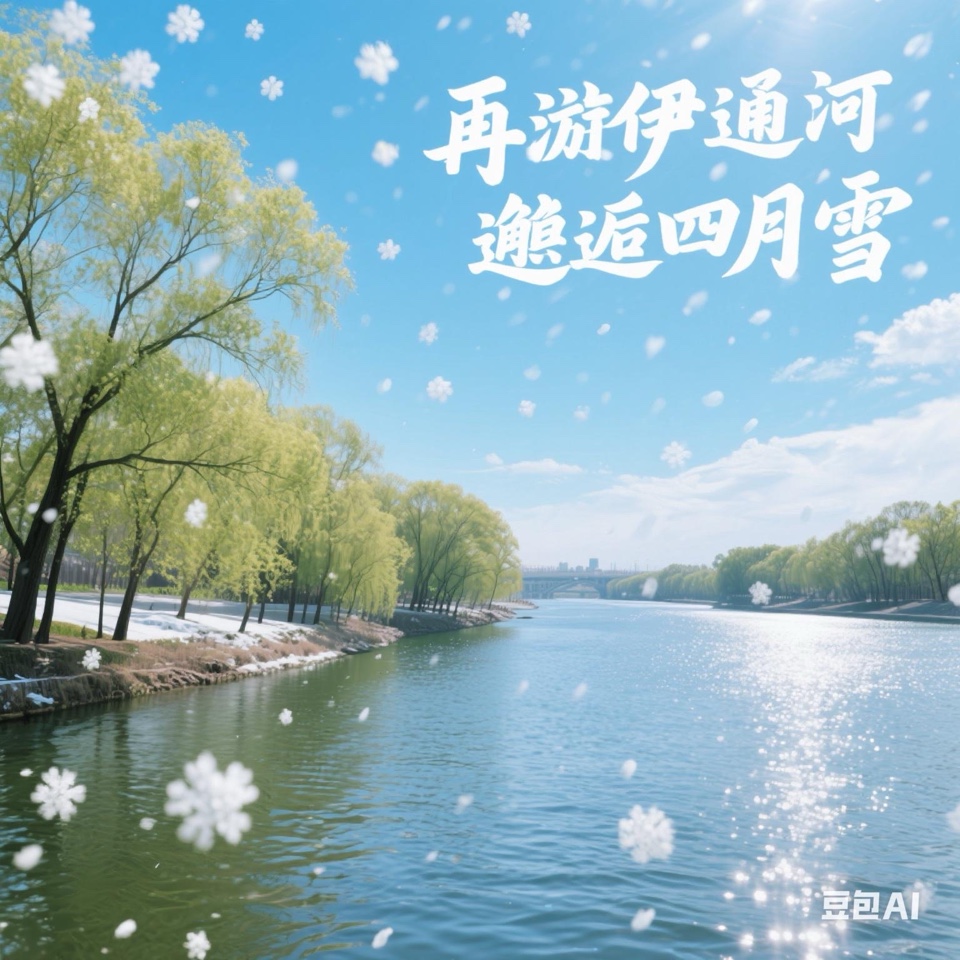 再游伊通河，邂逅四月雪：作者||刘英杰-朗诵|| 芭妮（Bunny）海外头条（图5）