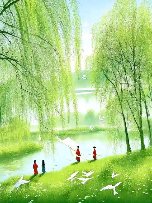 深春寄情【外一首】 作者:田兴才（图2）