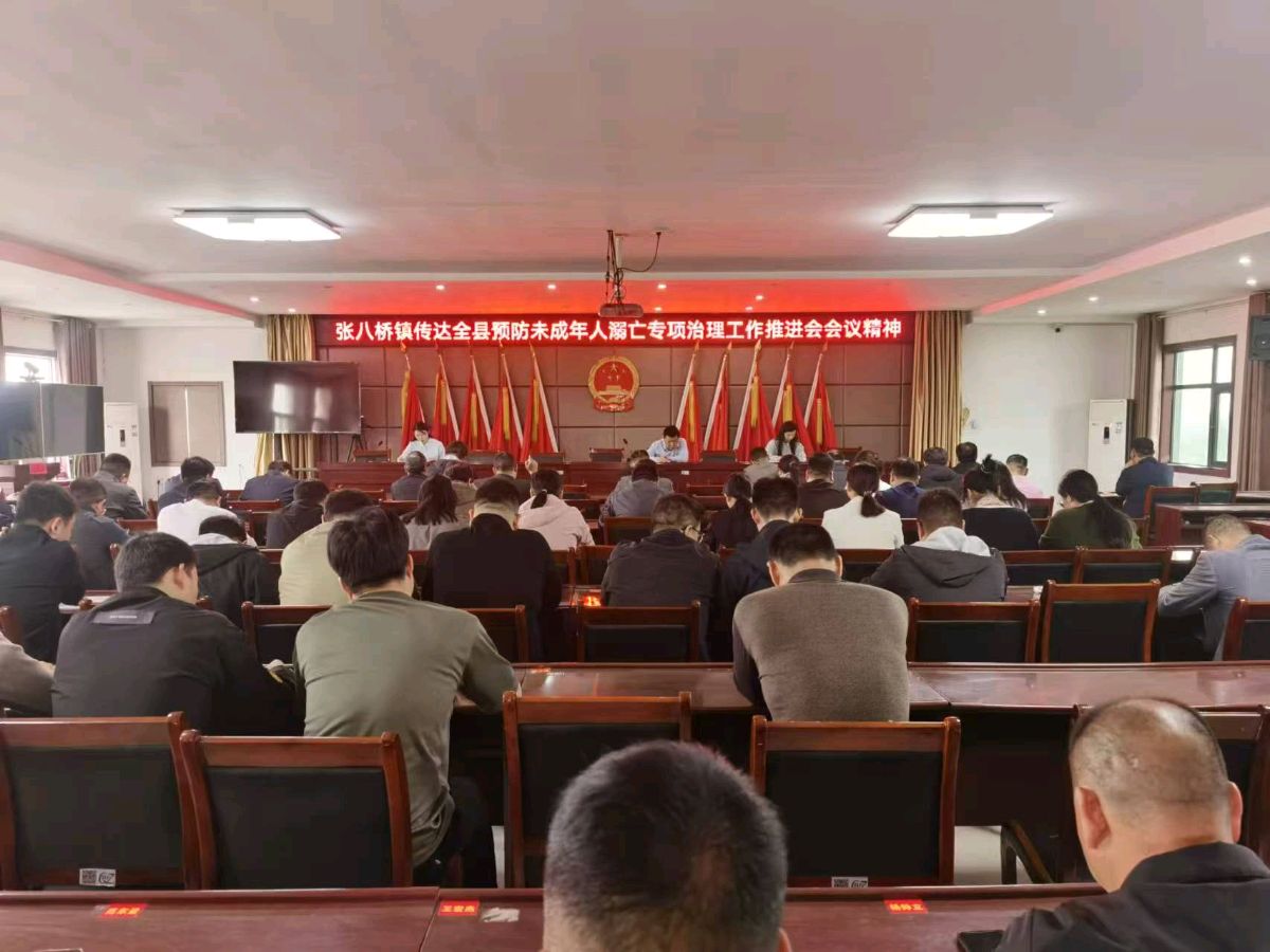 宝丰县张八桥镇：密织防溺水安全大网 守护群众生命安全底线（图3）