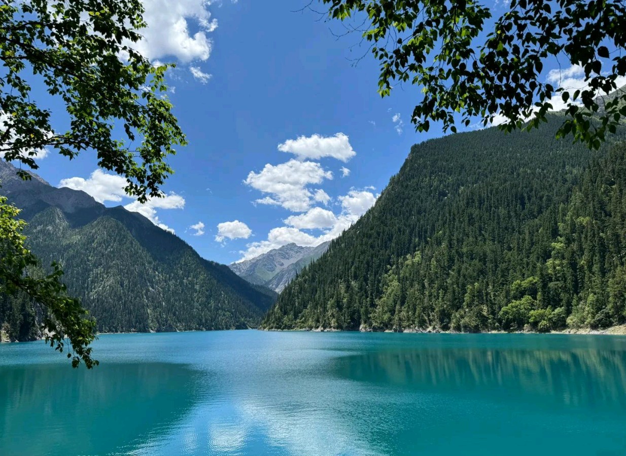五一游四川集锦•其二七律•人间仙境九寨沟 作者:王省南（浙江杭州）（图2）