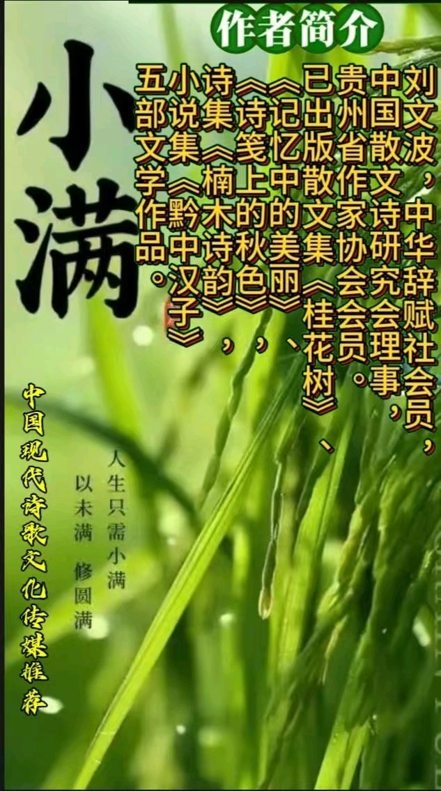 《刘文波著名现代诗人现代古诗七律赏析》作者：刘文波 [中国现代诗歌文化传媒推荐]（图9）