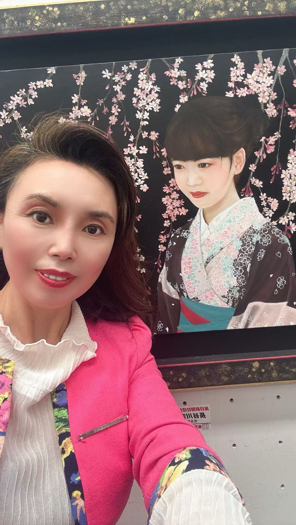 参加旅日著名画家王凯先生的中国画水墨画及版画油画大展有感：作者：静月晴美（日本）海外头条（图5）