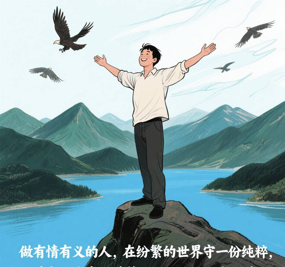 柳依飘飘的文字如春风化雨温暖着你我心田，让我们《做一个有情有义的人》，28位老师好声音诵读美文！出品:雅韵声情/都市头条编辑部，发布:海韵（图54）
