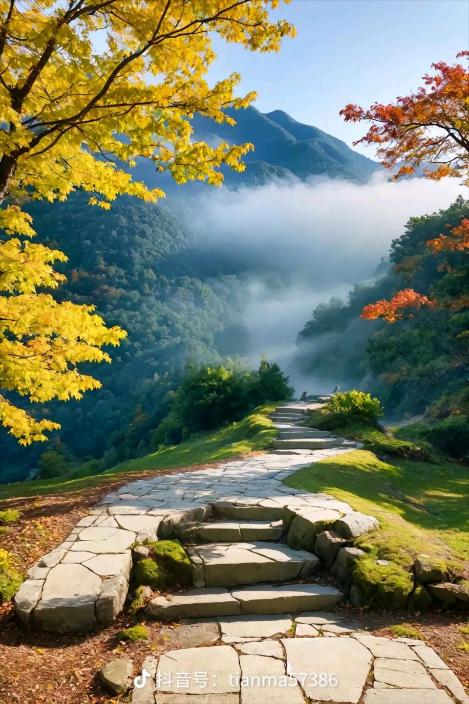 军旅诗人韩春久《山间小道》（图6）