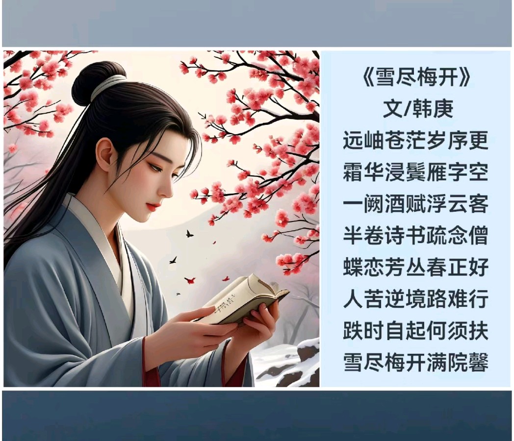 韩庚的《雪尽梅开》