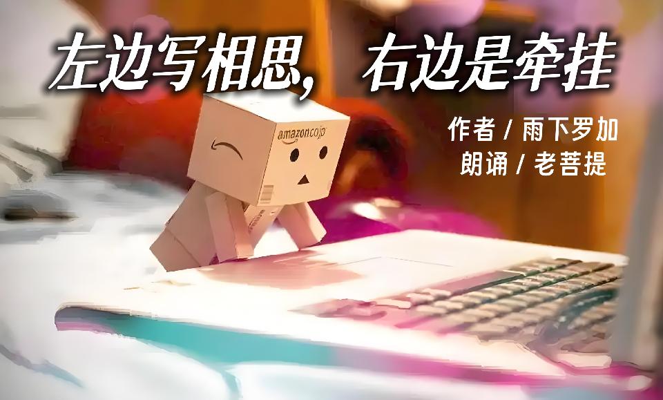 【情诗专栏】左边写相思，右边是牵挂//作者 / 雨下罗加//诵读 / 老菩提（图3）