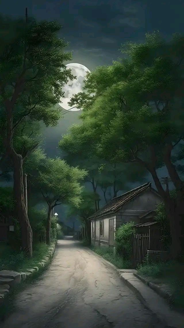 东方书剑的《七绝・乡村夏夜二章》
