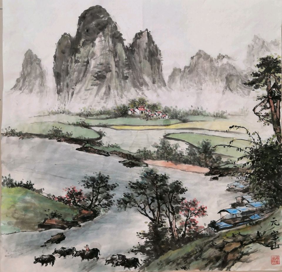 赤心追梦庆七.一∥韦运雪.唐江.班镇.莫天华.胡广英.刘兴华.李昇寿.张万岭.李学民.牛在坤等佳作欣赏∥桂林漓江诗书画社微刊都市头条260期暨书法江湖55期(图23)