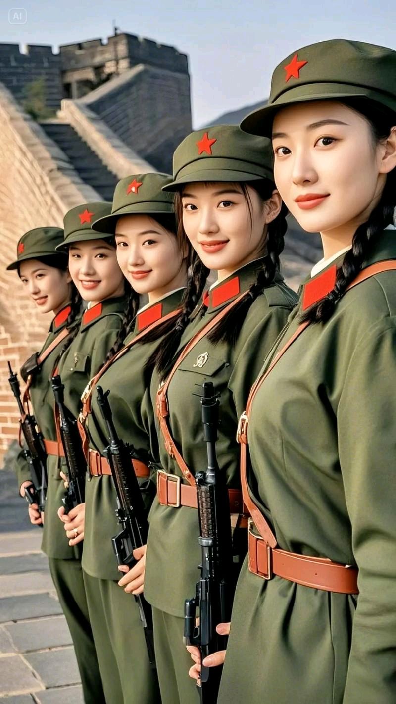 任学路《中国老兵》《向中国女兵致敬》‖诵读：丹阳（图4）