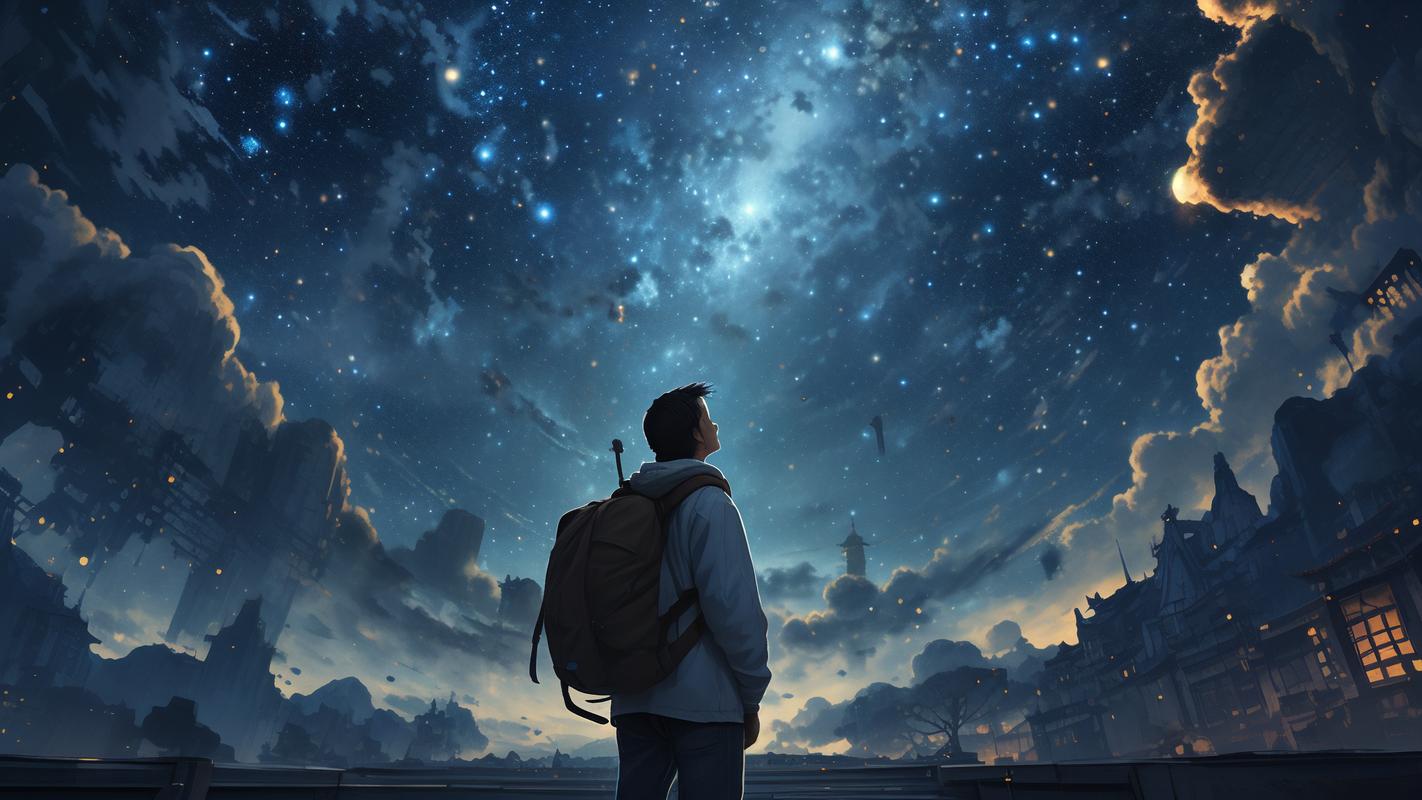 同题诵《仰望星空》 作者：碑林路人（图7）