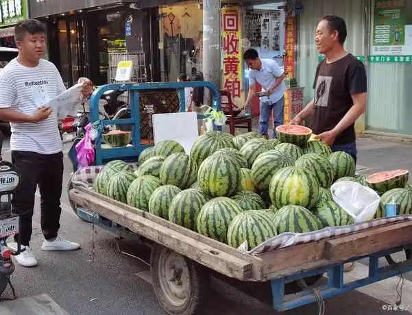 【新山东文学社】《卖瓜》作者/乡间行吟 主播/鲁怡秀凤(图3)