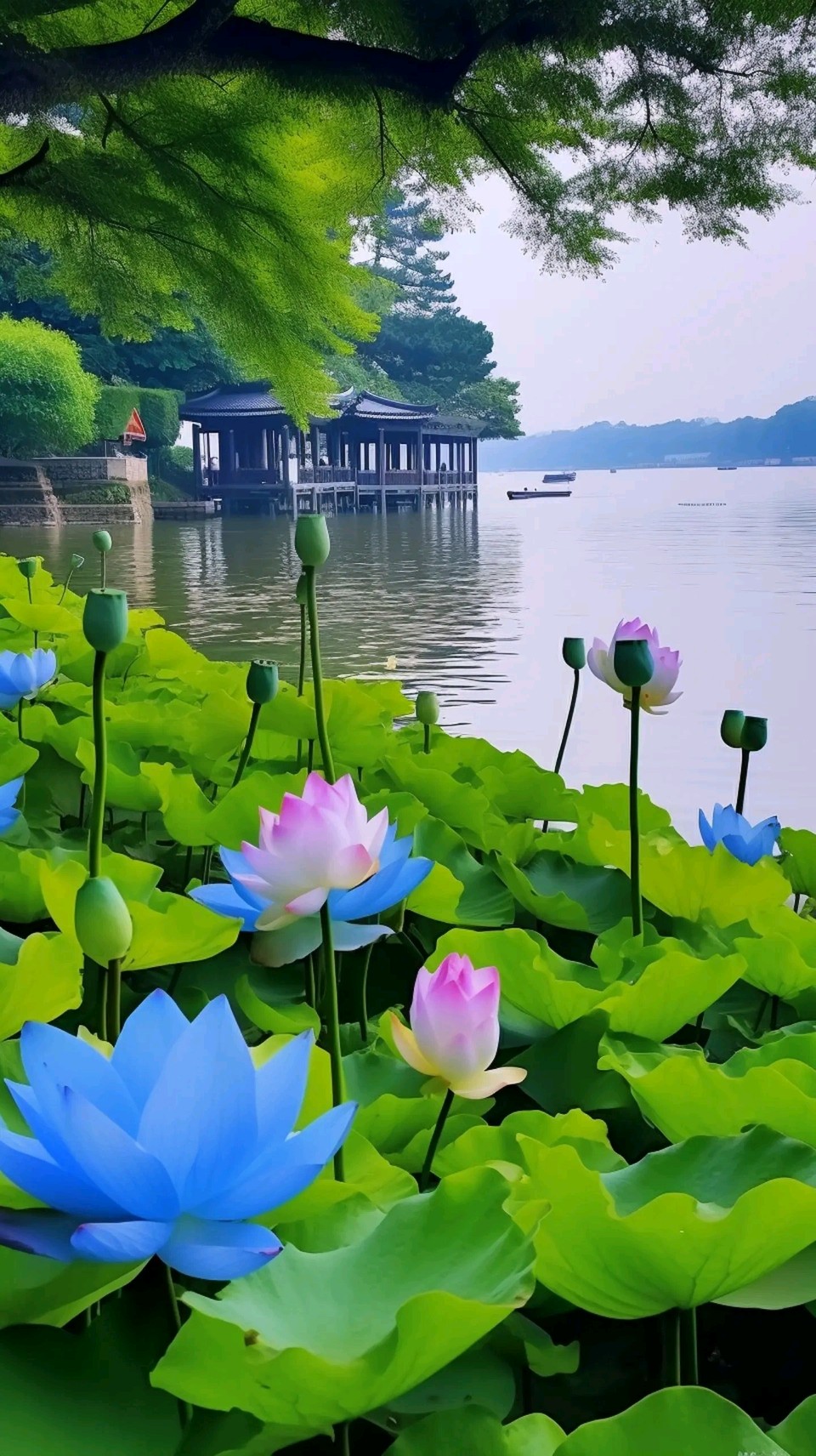 高琳《水中镜》主播:芳草青青【文化强国量子诗歌文化传媒】以声音传达心声♬（图6）