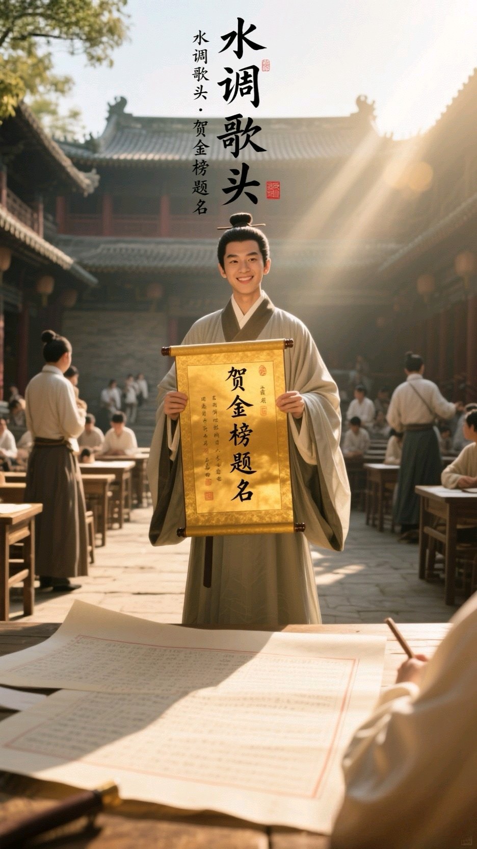🔥水调歌头·贺金榜题名Ⅱ文/暖阁轩（图2）