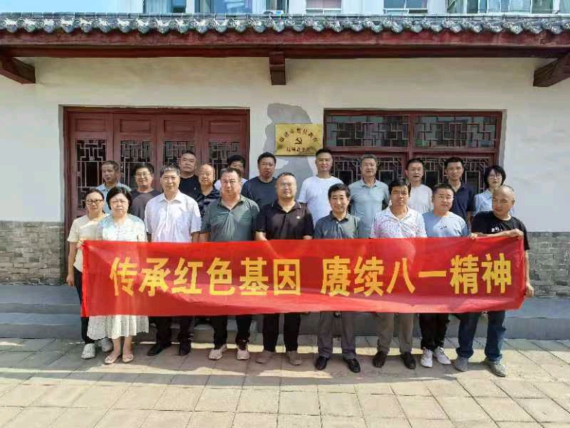 传承红色基因 赓续“八一”精神———临清市水利局组织庆“八一”退役军人座谈会暨党史学习活动（图5）
