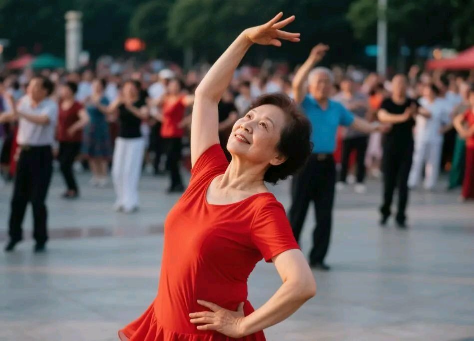 蝶恋花*广场舞走笔金夜（兰州）（图3）