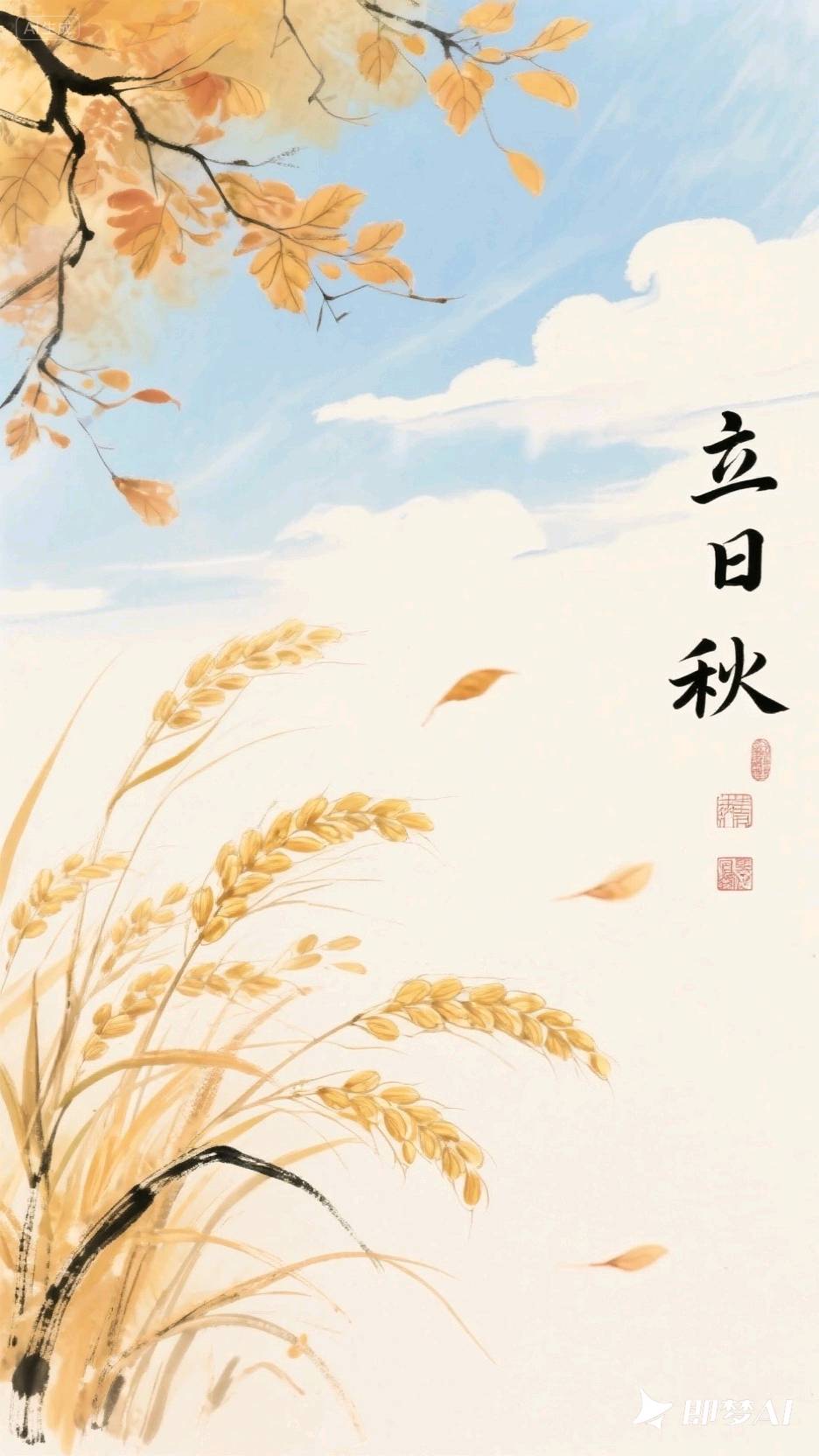 【都市头条向幸福出发编辑部】第13965期 立秋诗词楹联接龙（图3）