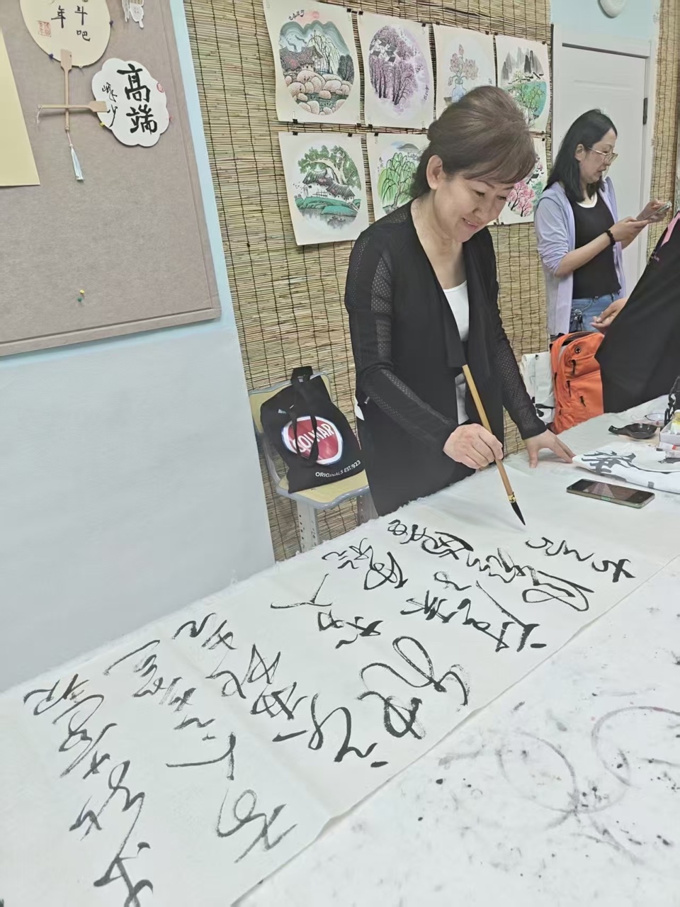 艺术之光闪耀！书法家李卫的多元成就与国际交流佳话，作者孙成贵（图11）