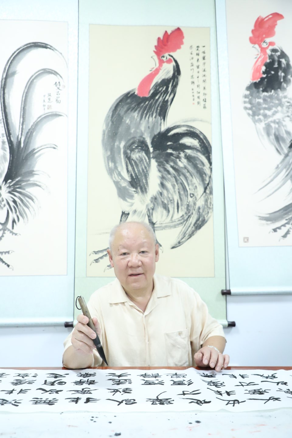 翰墨人生：温钦湖老师的艺术传奇，作者孙成贵（图4）