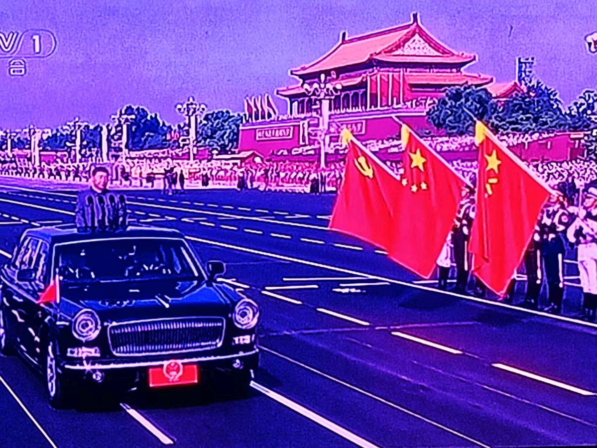 【老兵感怀】七秩老兵观2025九三大阅兵感怀：文/李安民（陕西韩域）（图3）