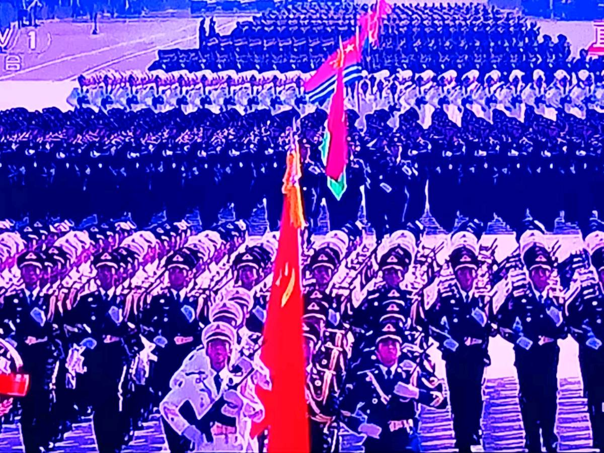 【老兵感怀】七秩老兵观2025九三大阅兵感怀：文/李安民（陕西韩域）（图4）
