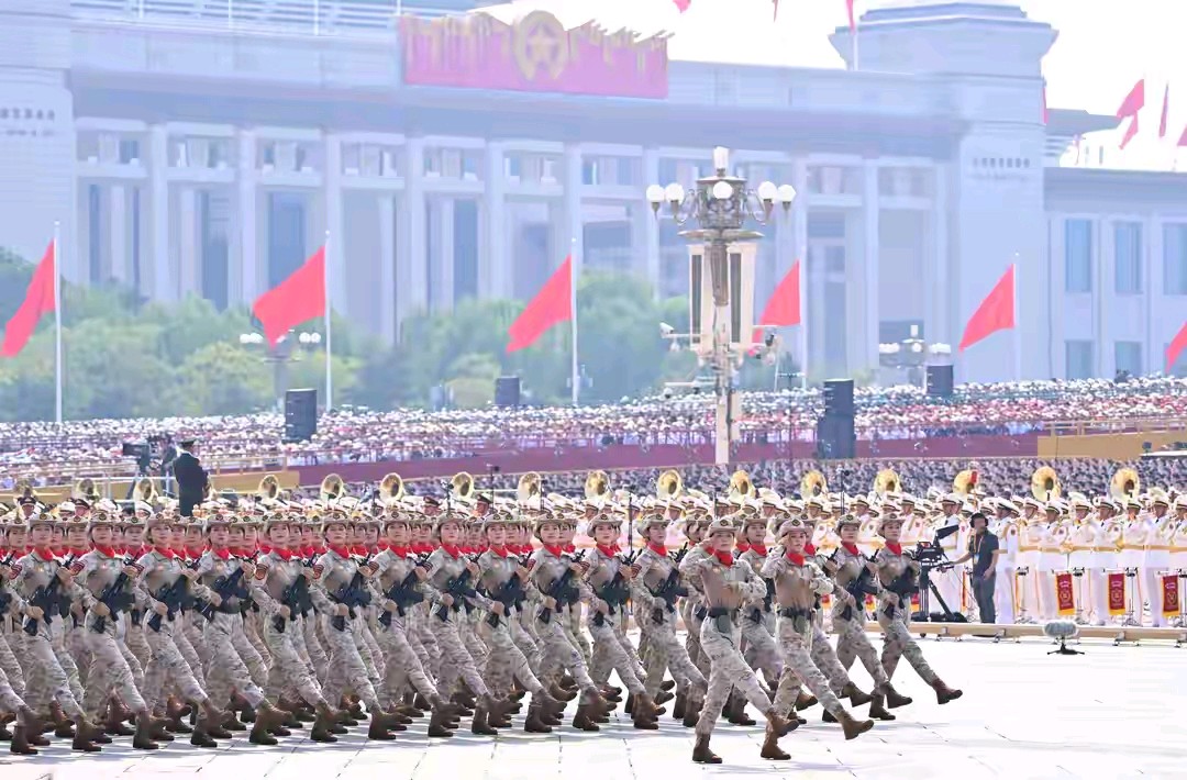 🇨🇳水调歌头·九三阅兵抒怀——谨以此词，致敬不朽的抗战精神，共祝家国永安Ⅱ文/彭光（图8）