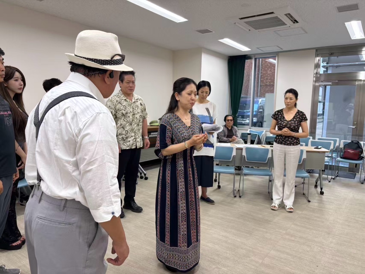 观看话剧《音乐之家》东京预演——名家云集演绎艺术人生-现场报道：静月晴美（日本）世界戏剧影视协会🌏（图17）