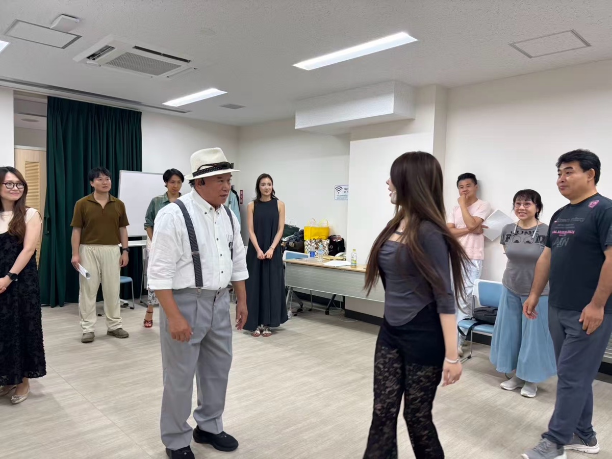 观看话剧《音乐之家》东京预演——名家云集演绎艺术人生-现场报道：静月晴美（日本）世界戏剧影视协会🌏（图7）