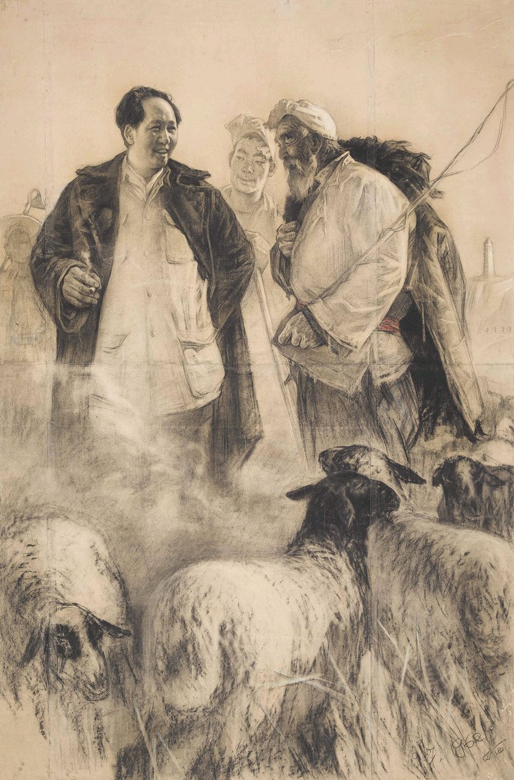 七绝-纪念毛主席逝世49周年～诗◑王政（图16）