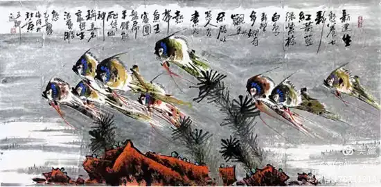 一万元一平尺的当代价值——吕俊成画作品质与市场定位深度解读(图2)