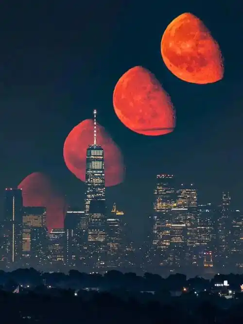 【新山东文学社】《红月亮》作者/张君 主播/远方(图5)