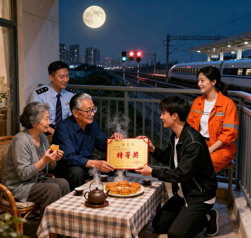 「纪实文学」中秋月下的铁四代（图15）