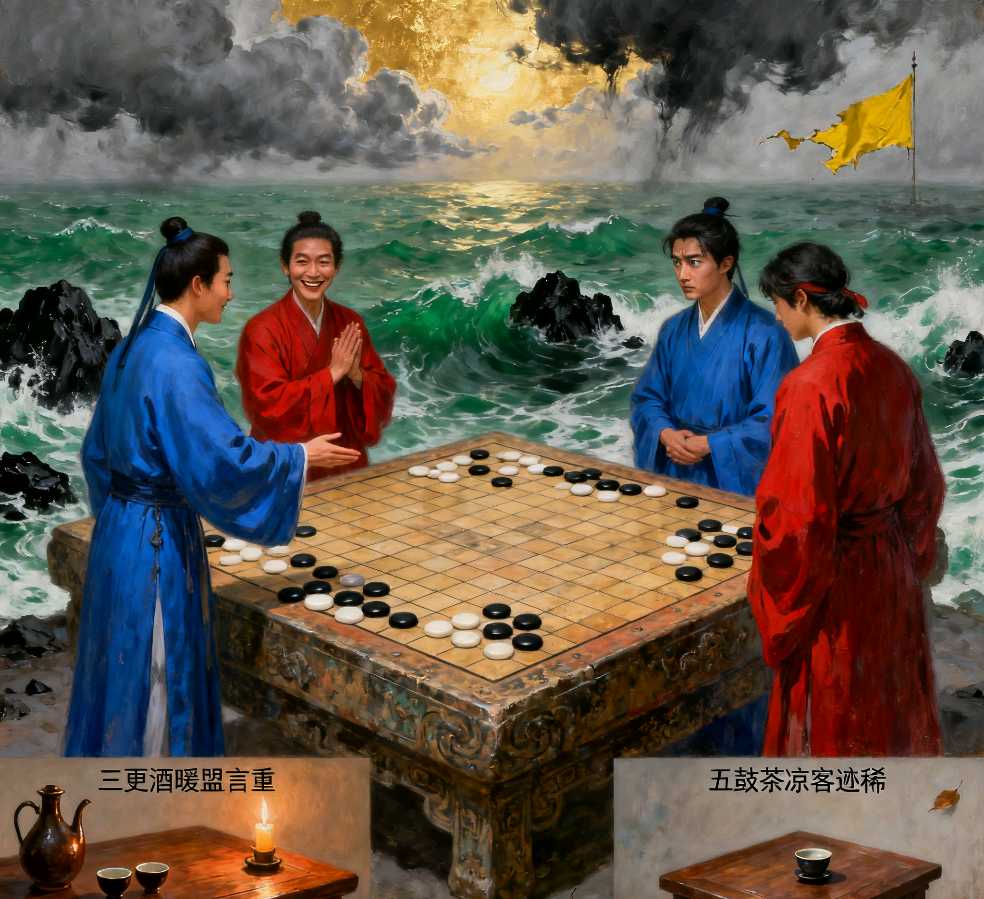 【风雅诗社】排律《人心难测》 丰茂春作.山东（图5）