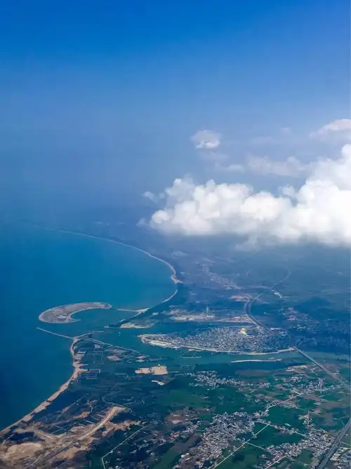 乘机过琼州海峡～诗◑李耀文（图14）