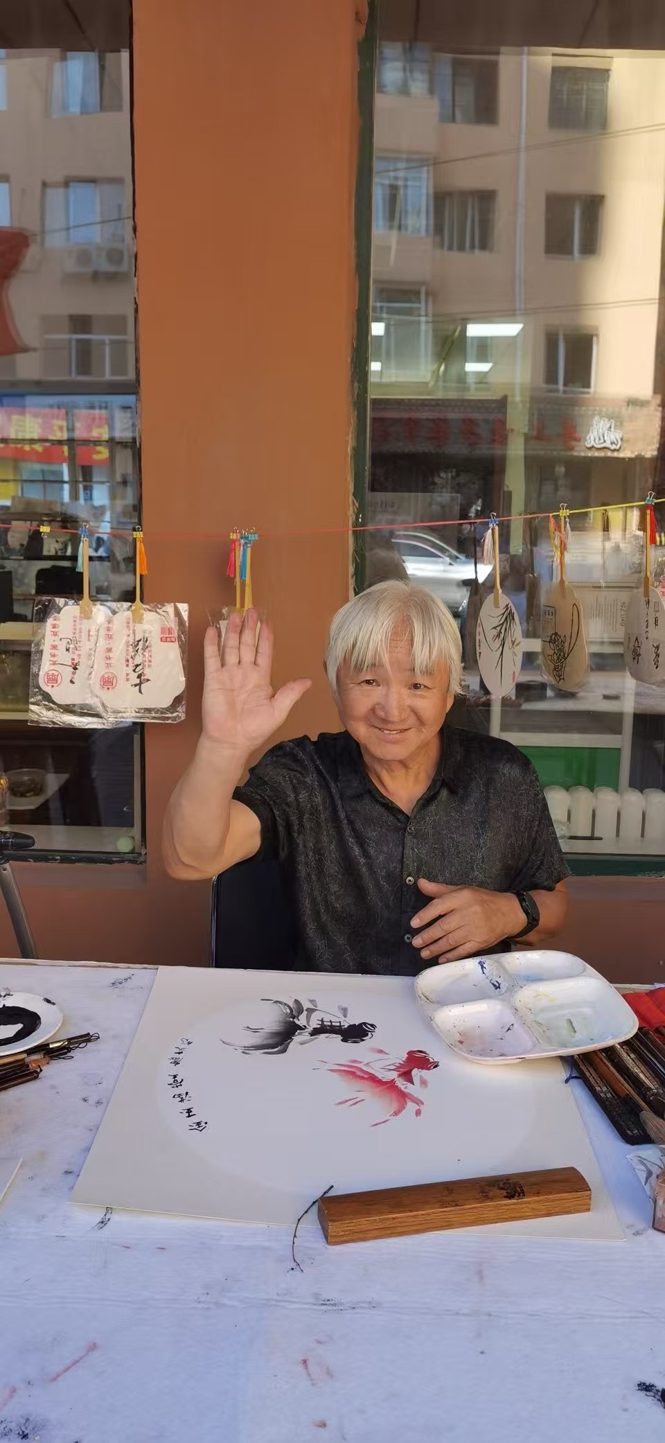 墨韵凝忠魂，笔锋铸史碑——品鹿文明先生抗日题材国画的精神与艺境，作者孙成贵（图6）