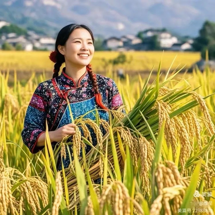 丰收节里唱丰歌-山之子/诵：山谷幽兰（北京）评：江花（北京）金话筒朗诵团【世界诗人名人展】14096期（图4）