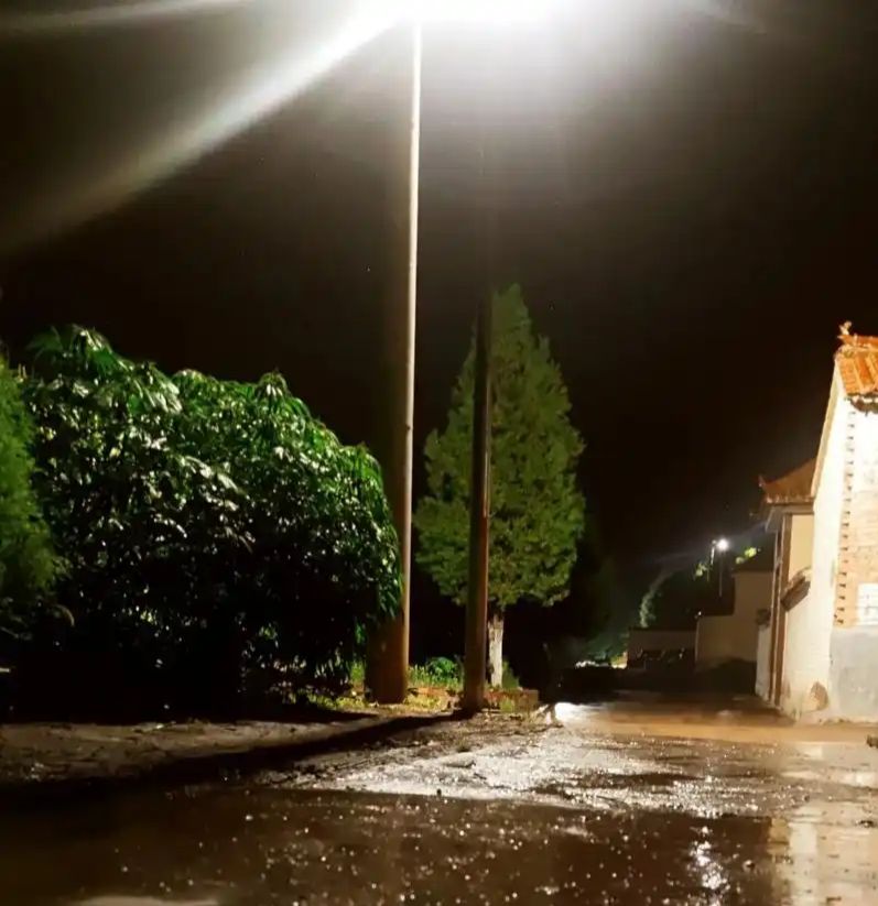 王金政的《乡夜秋雨》