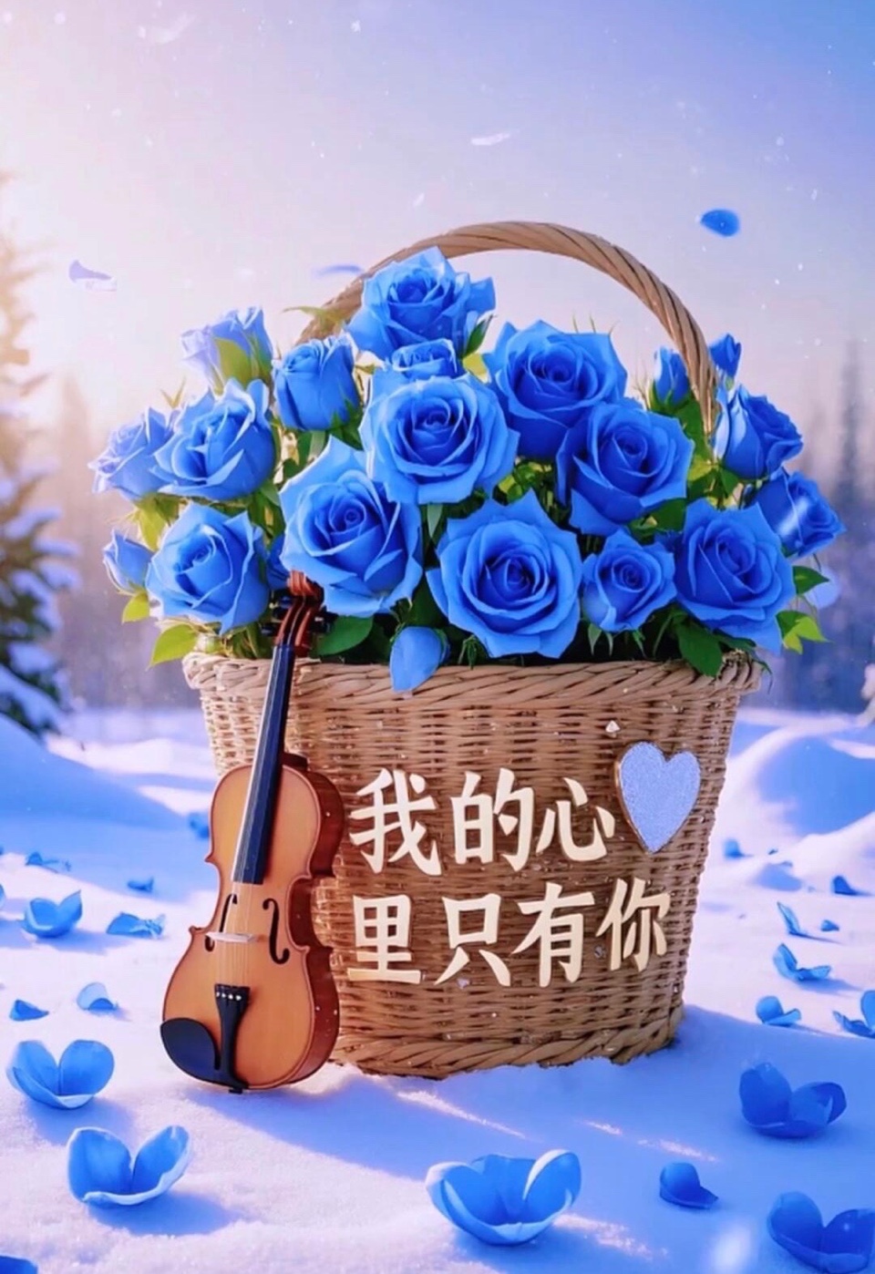 ［情诗鉴赏］我的心里只有你//文/笛子