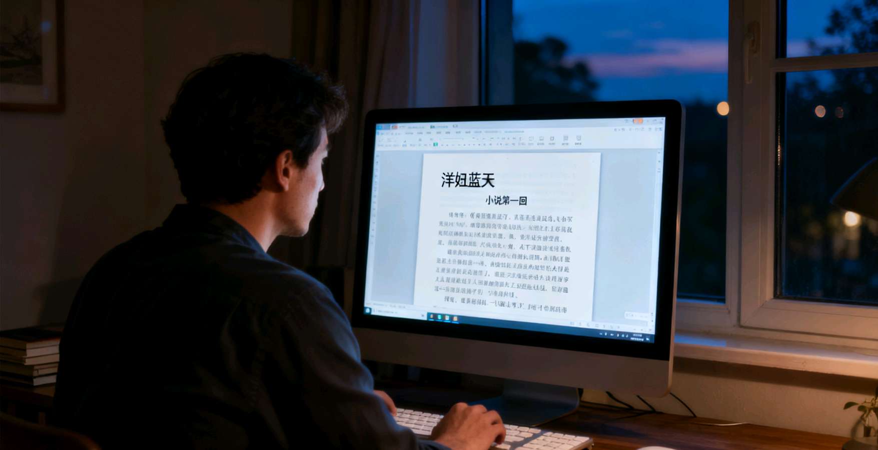 【都市文坛撷英】【文海拾荒】短篇小说. 洋妞蓝天作者/北大山(图9)