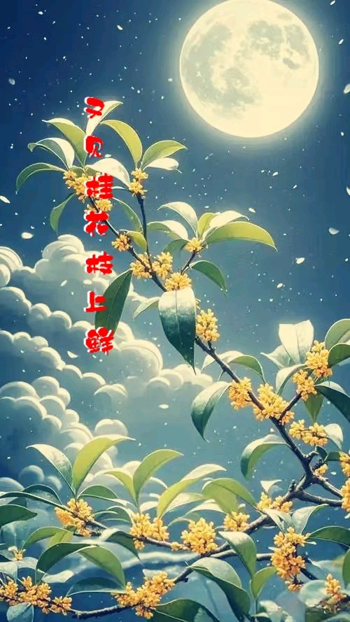 轱辘体七绝-又见桂花枝上鲜～诗◑真诚（哲林）（图11）