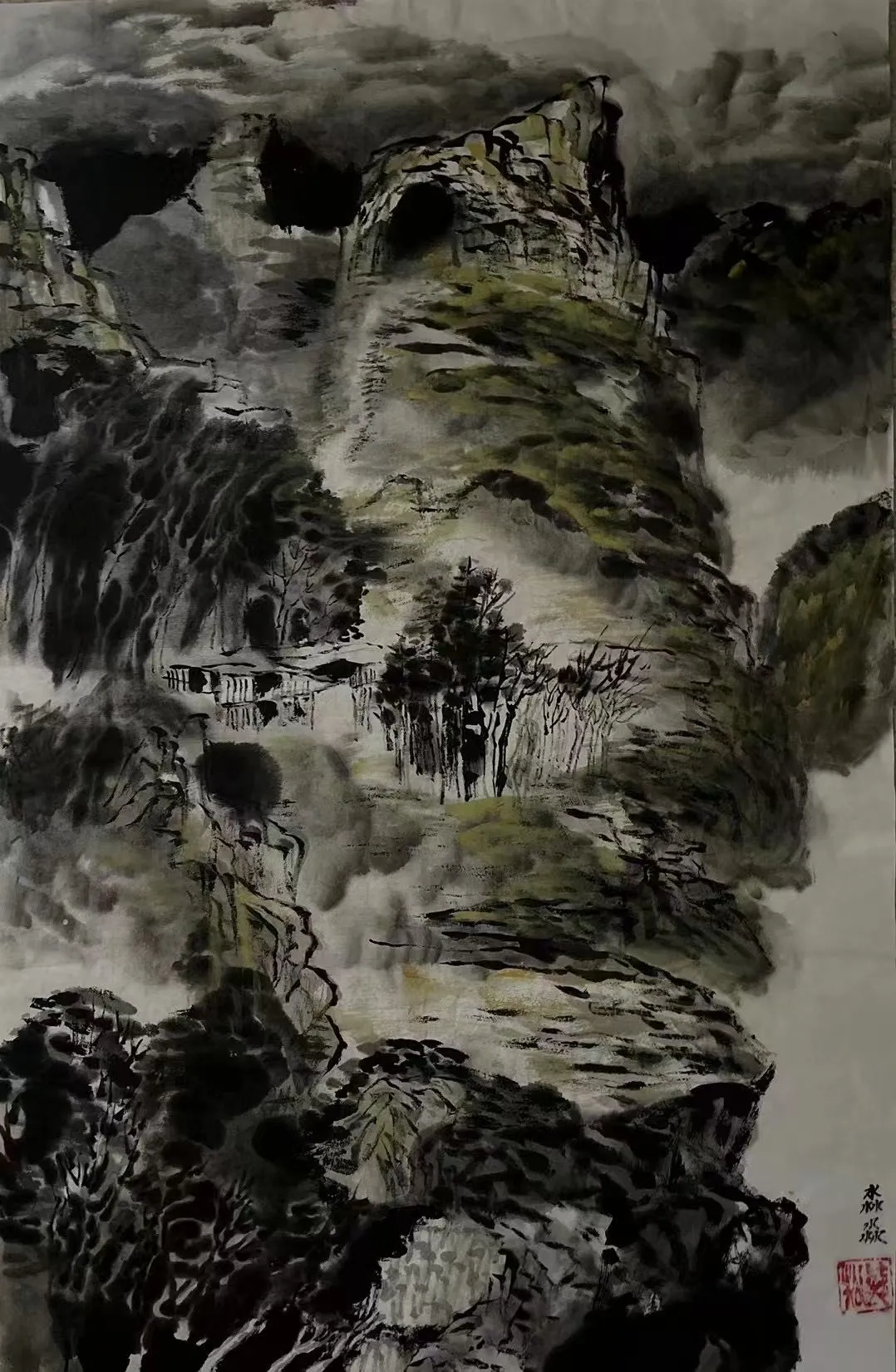 简篇-六水叠韵:崔淼淼以水墨画人生