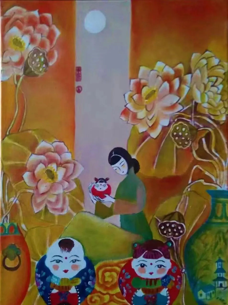 简篇-六水叠韵:崔淼淼以水墨画人生