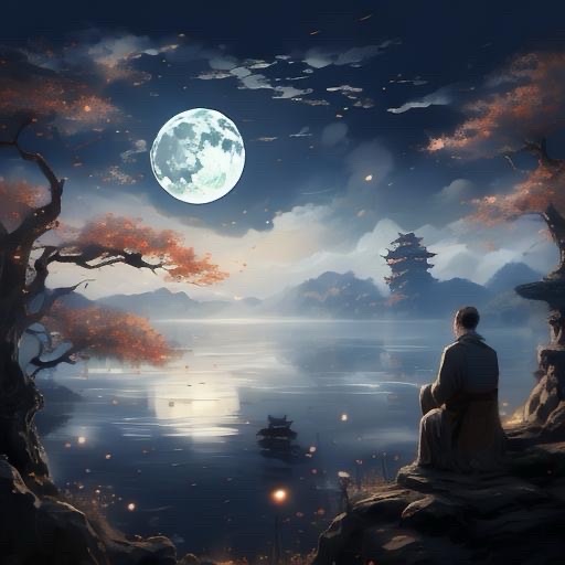 菊花朗诵：《他乡望月》作者||汪孔周｜海外头条（图5）