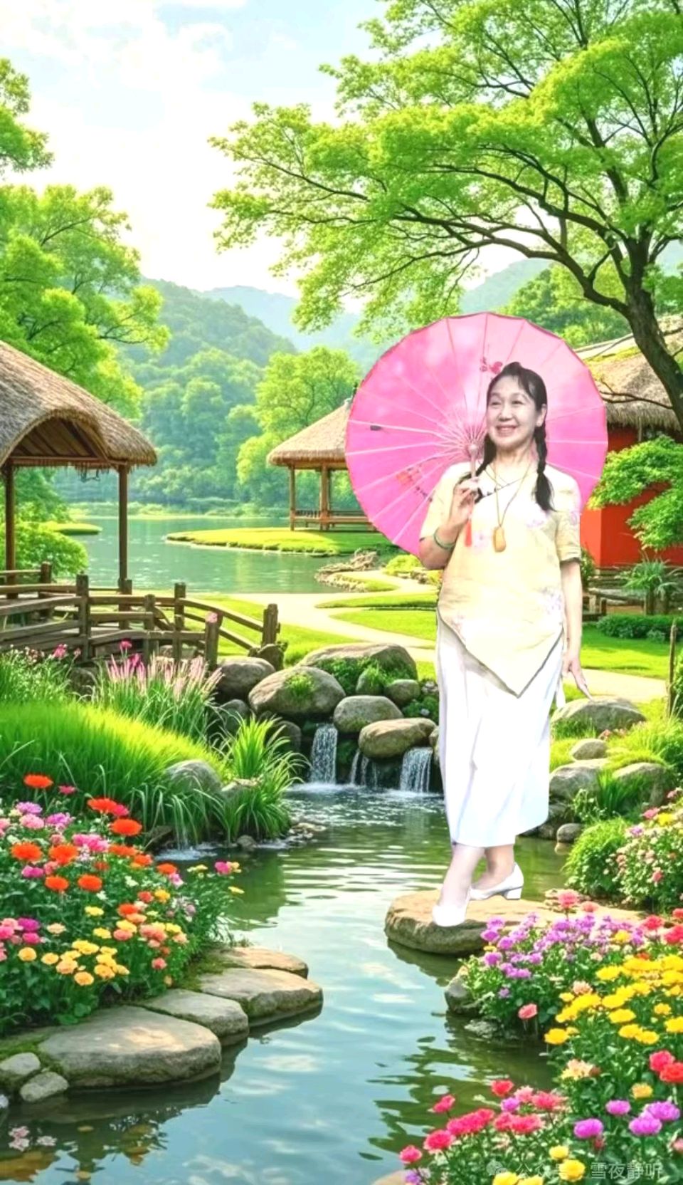 七绝·顺其自然（ 中华新韵 ）藏头诗 作者/周凰（图4）