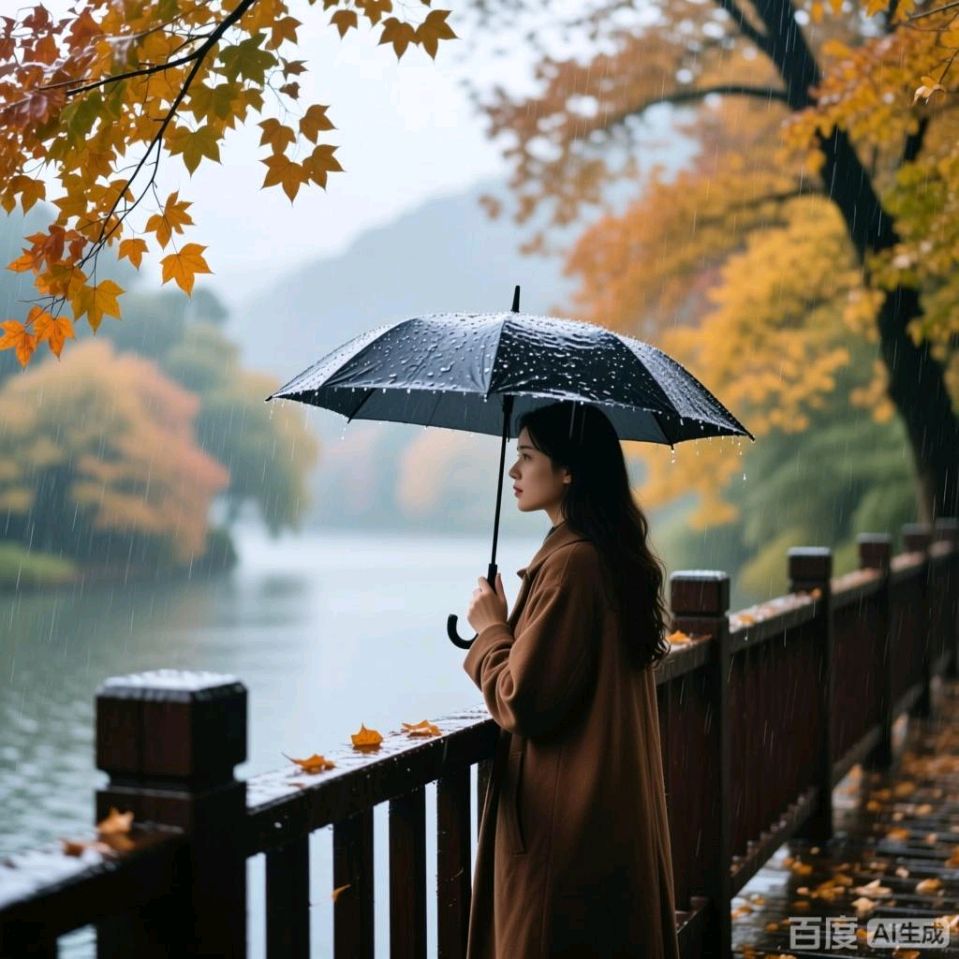 七律：细雨秋凉（平水韵•七阳）作者/王青霞（图2）