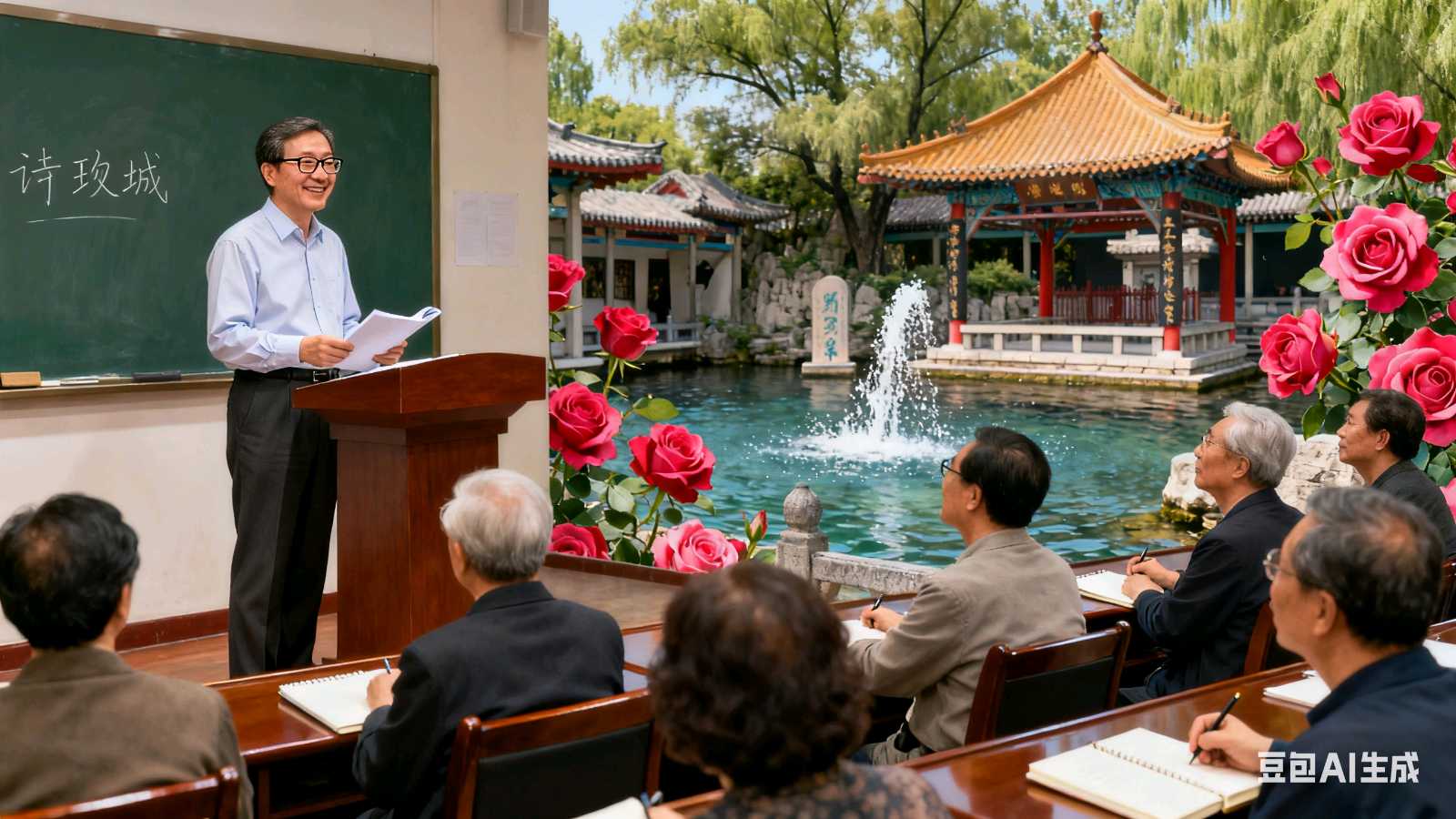 【秋日征稿】山东济南‖侯家赋‖聆听专家教授讲课感怀