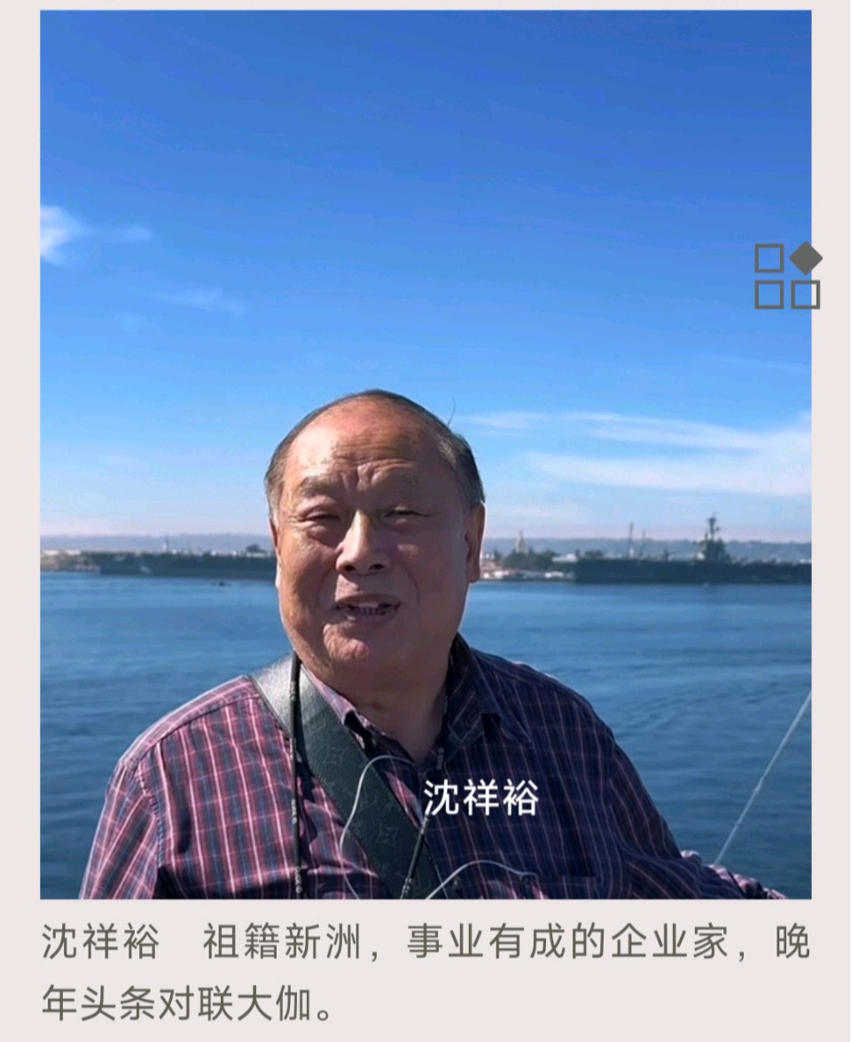 头条对联大伽沈祥裕奉献对联十六条（图5）