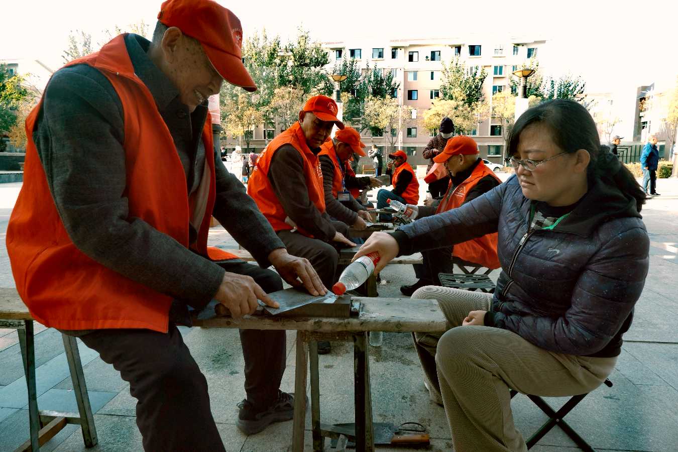 银川: “老师傅”的重阳节（图4）