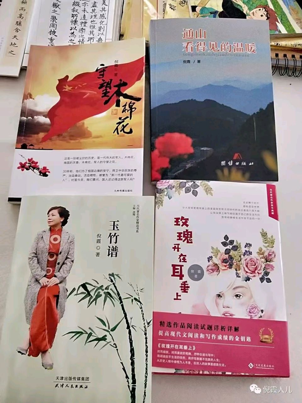 李专、倪霞两位作家捐个人著作给家乡（图13）