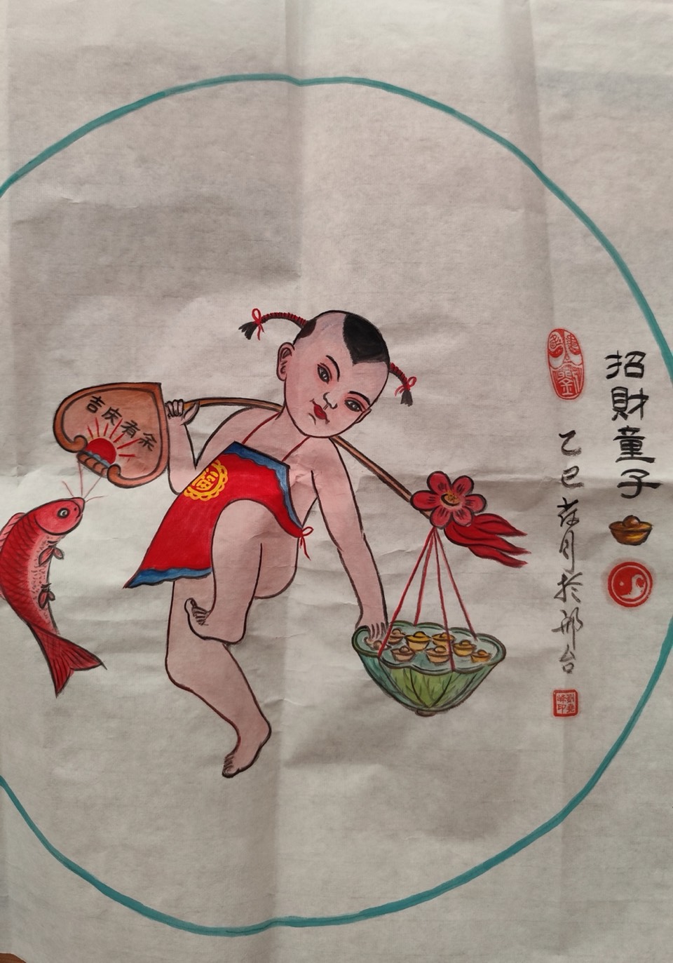 【新诗大观】画缘人心——记邢台市“脸谱刘”刘尧峰先生||文/张海霞（图3）