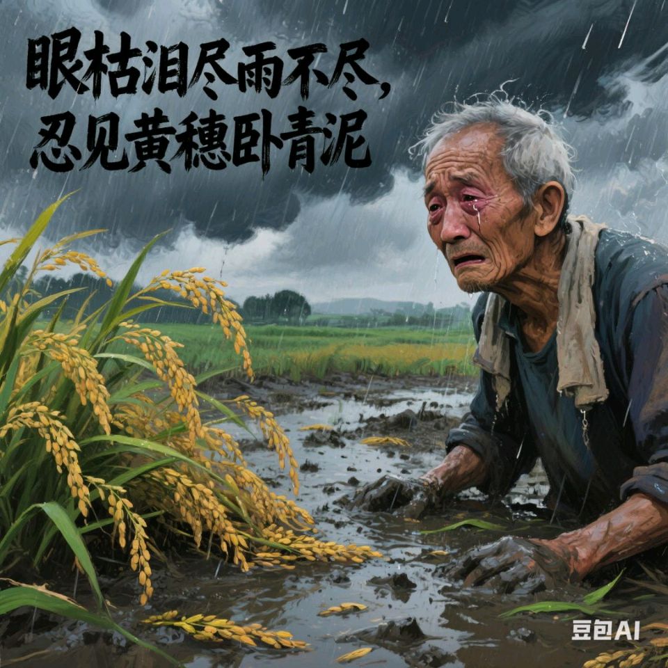 蝶恋花·久雨误农耕/王青霞（图2）